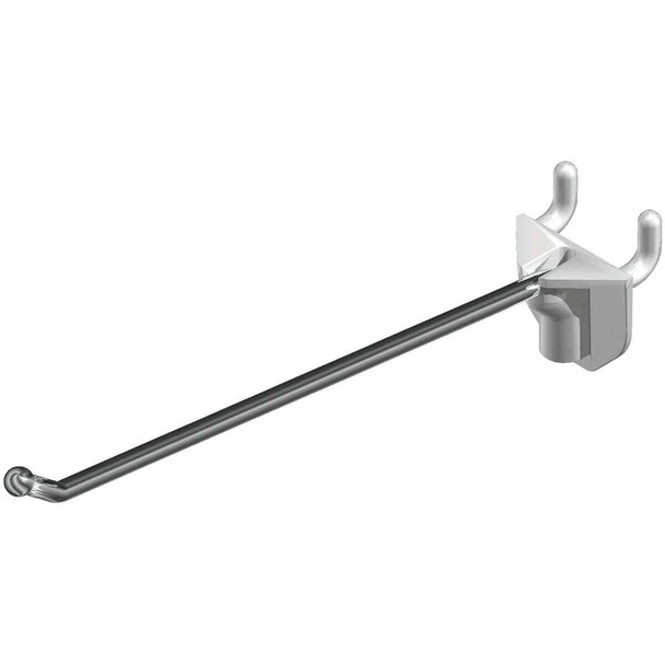 Siffron 6 In. Galvanized Steel Fastback Peg Hook 7129585902 Pack of 100