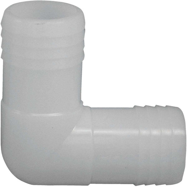Boshart 1-1/4 In. Barb 90 Deg. Nylon Elbow (1/4 Bend) UNE-12