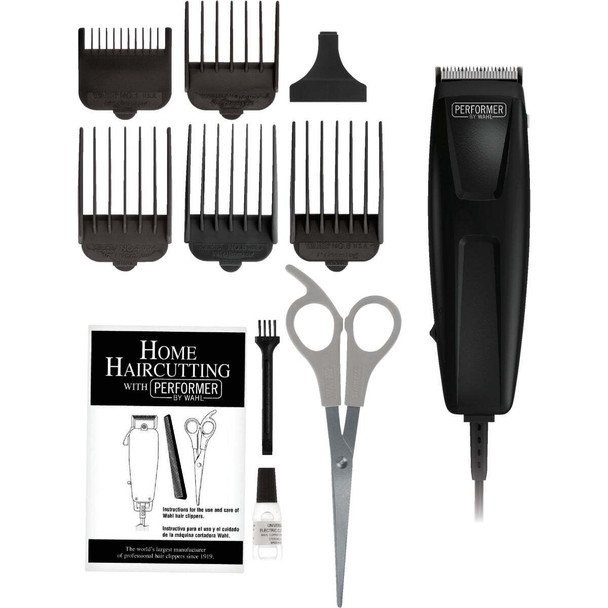 Wahl High Carbon Steel Hair Clipper Set, (10-Piece) 9314-300