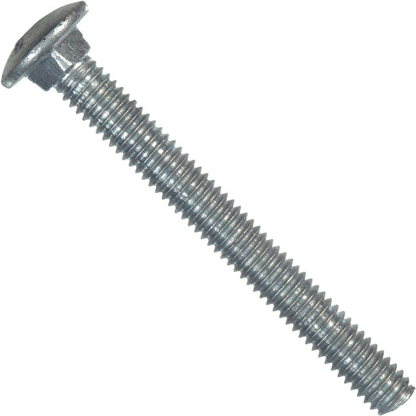 Hillman 3/8 In. x 5 In. Grade 2 Galvanized Carriage Bolt (50-Count) 812590