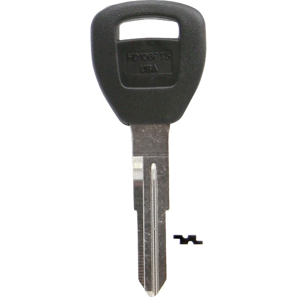 ILCO Honda EZ Clone Nickel Plated Transponder Chip Key, HD106-PT5 IAX00000472