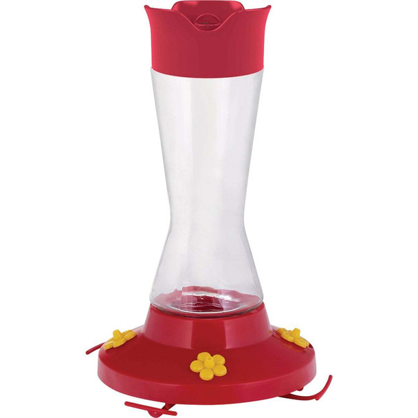 Perky-Pet 16 Oz. Glass No-Drip Hummingbird Feeder 210PB