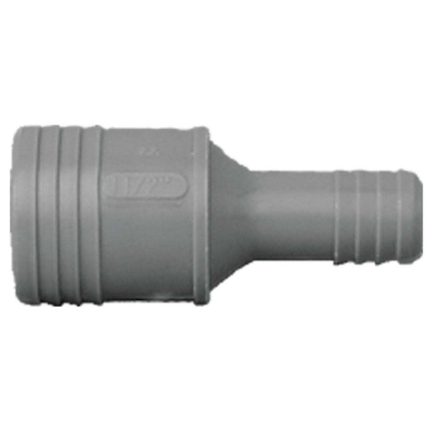 Boshart 3/4 In. x 1/2 In. Reducing Polypropylene Insert Coupling UPPRC-0705
