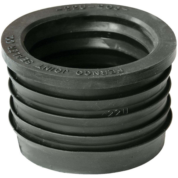 Fernco DWV 2 In. x 2 In. Sewer and Drain PVC Iron Pipe Hub Adapter P22U-205