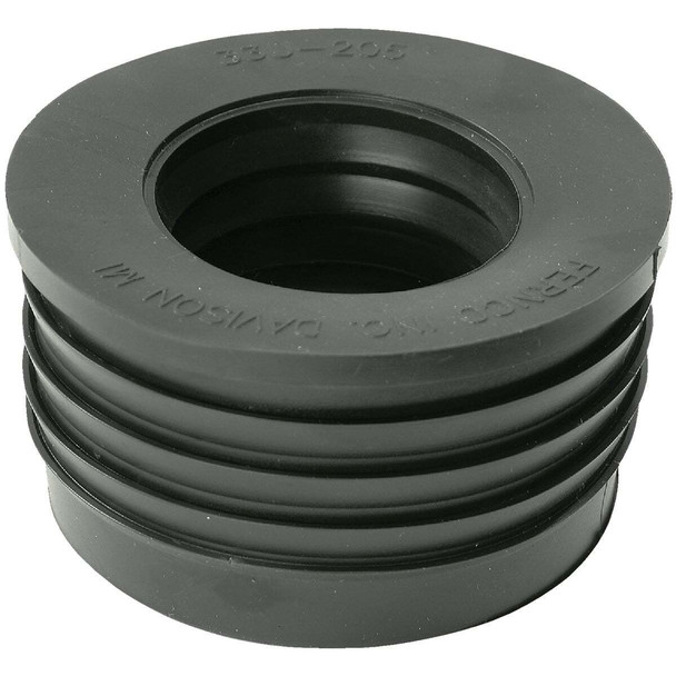 Fernco DWV 3 In. x 2 In. Sewer and Drain PVC Iron Pipe Hub Adapter P33U-205