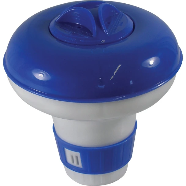 JED Pool 10.7 Oz. Floating Chlorine & Bromine Chemical Dispenser 10-451