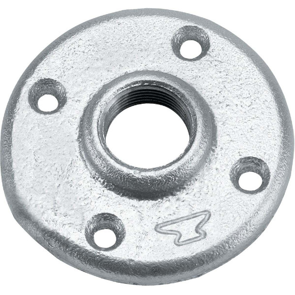Anvil 2 In. Malleable Iron Galvanized Floor Flange 8700164505