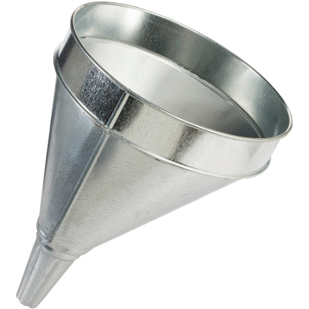 Delphos Heavy-Duty 6 Qt. Galvanized Steel Funnel with Side Spout 620