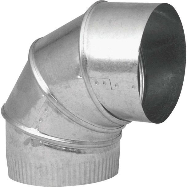 Imperial 28 Ga. 4 In. Galvanized Adjustable Elbow GV0285-C