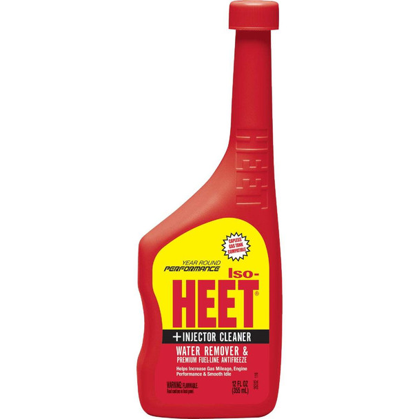 Iso-Heet 12oz Premium Fuel Line Antifreeze and Water Remover 28202