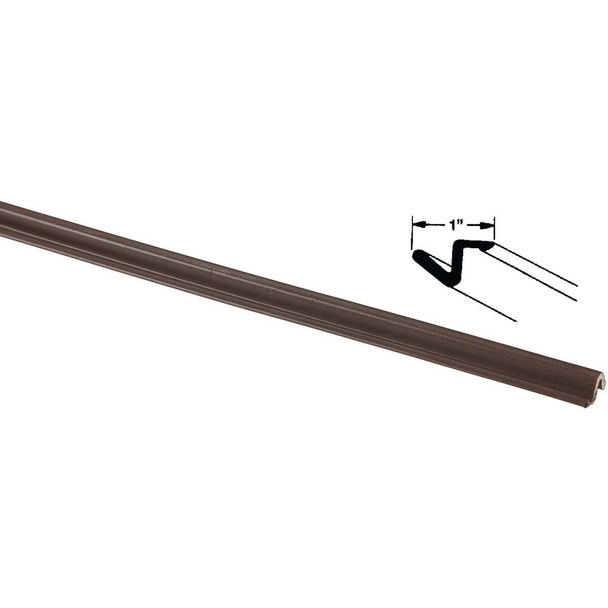 Frost King 7 Ft. 1 In. Brown Door Gasket DS7B/25 Pack of 25