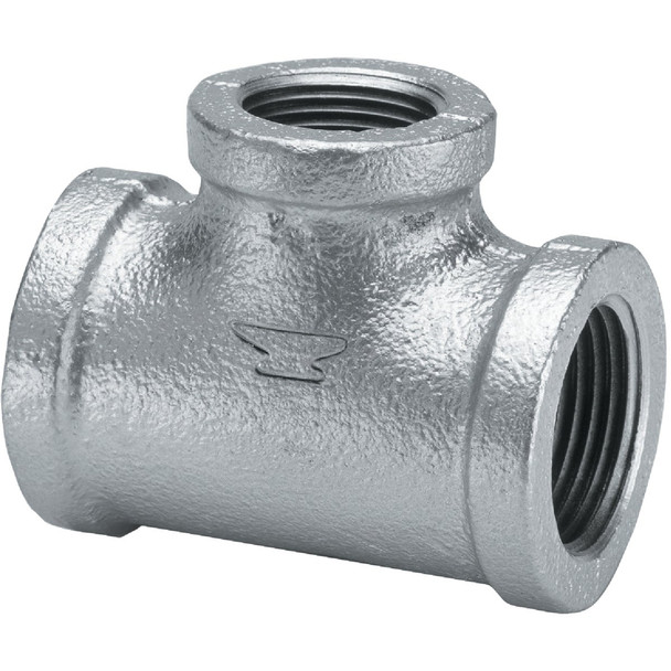 Anvil 1-1/4 In. Malleable Iron Galvanized Tee 8700121059