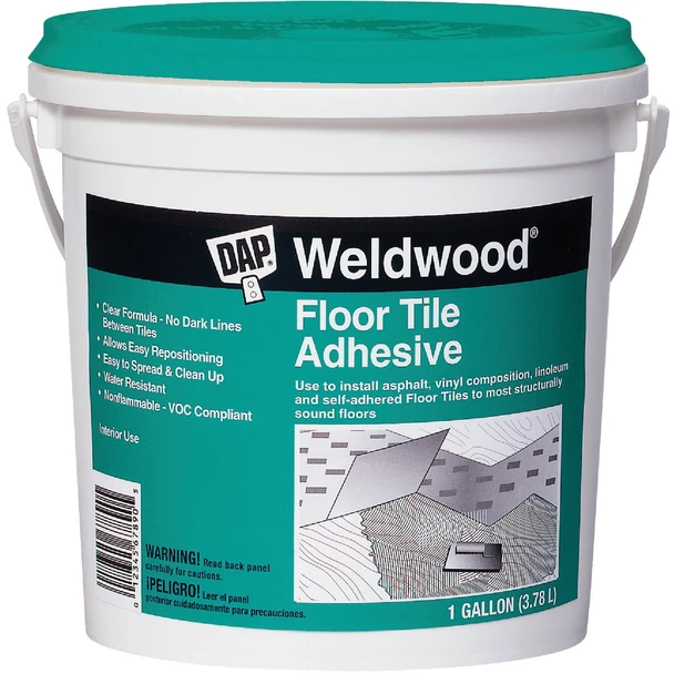 DAP Weldwood 1 Gal. Floor Tile Adhesive 7079800137