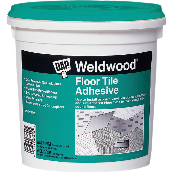 DAP Weldwood 1 Qt. Floor Tile Adhesive 7079800136