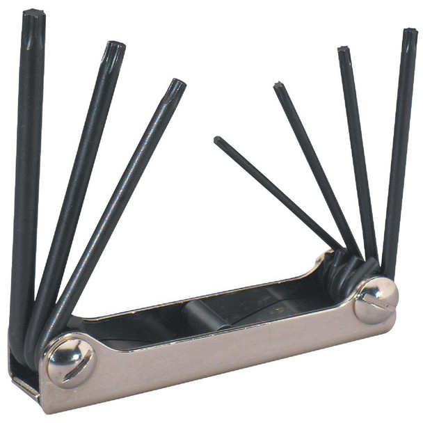 Eklind Fold-Up Torx Hex Key Set, 7-Piece 22571