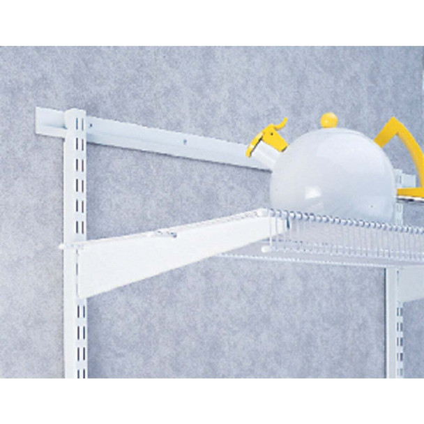 FreedomRail 16 In. White Twin Shelf Bracket 7913141611