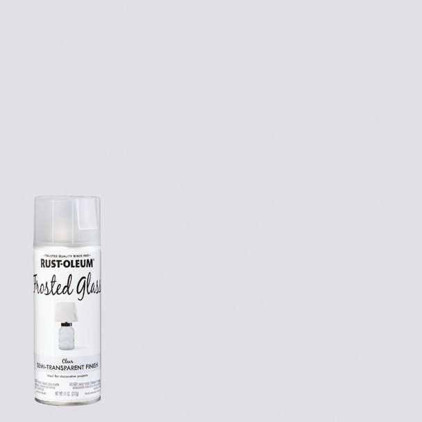 Rust-Oleum Frosted Glass 11 Oz. Clear Spray Finish 342600