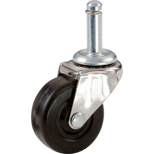 Shepherd Hardware 2 In. Friction Grip Rubber Swivel Stem Caster 9192