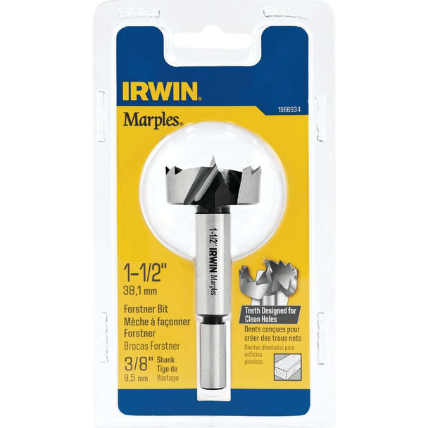Irwin Marples 1-1/2 In. x 3-1/2 In. Reduced Forstner Drill Bit 1966934