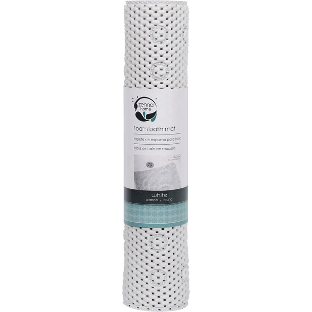 Zenith Zenna Home 17 In. x 36 In. Foam Bath Mat 79WW04