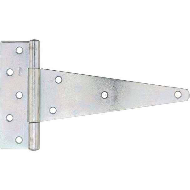 National Hardware 10 In. Zinc-Plated Steel Heavy-Duty Tee Hinge N128-900