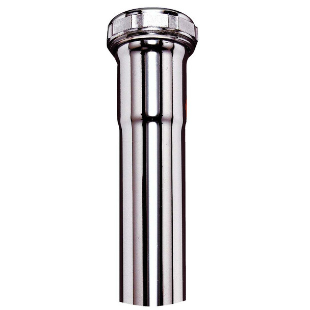 Keeney 1-1/2 In. X 8 In. Chrome Extension Tube 1670PCU