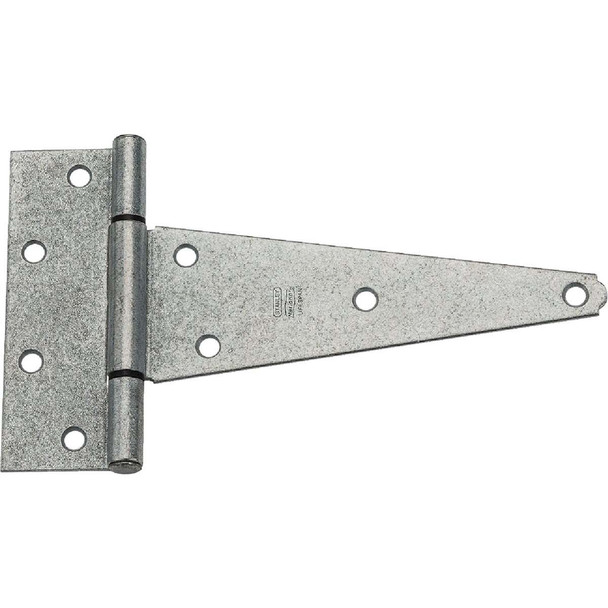 National Hardware 8 In. Galvanized Steel Heavy-Duty Tee Hinge N129-494