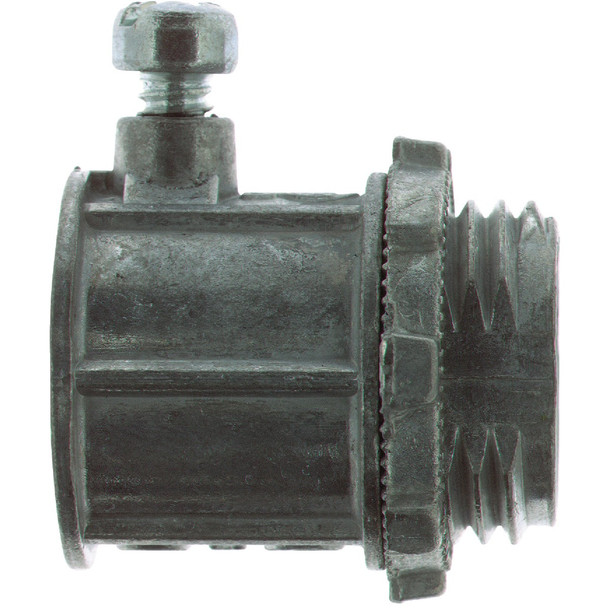 Halex 1/2 In. Set Screw EMT Conduit Connector (5-Pack) 26270