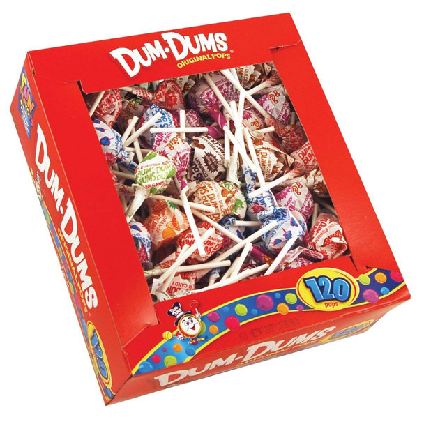 Dum Dum Pops Assorted Flavors (120-Count) 066