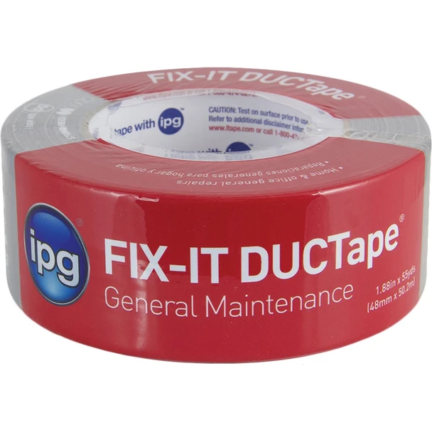 Intertape Fix-It DUCTape 1.88 In. x 55 Yd. Duct Tape, Silver 6900