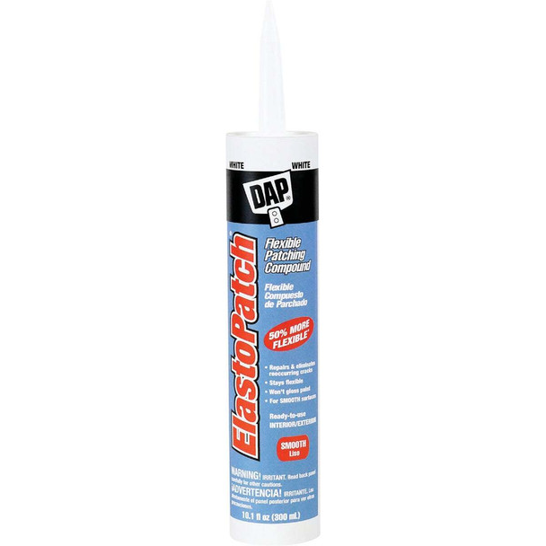 DAP ElastoPatch 10.1 Oz. White Patching Compound 7079812276