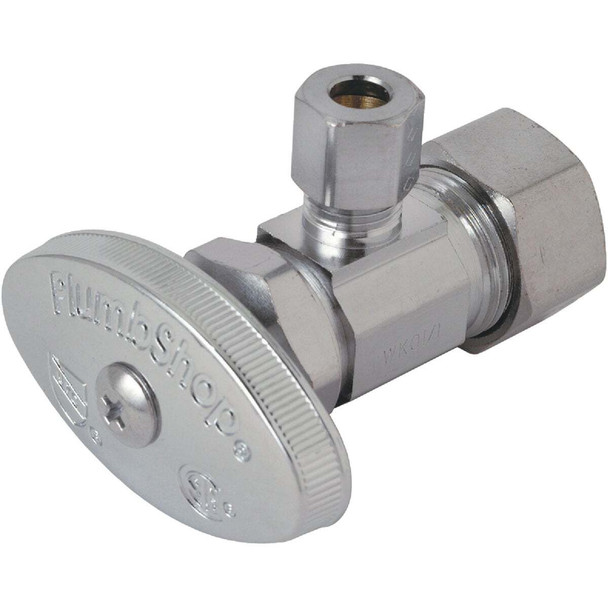 BrassCraft 1/2 In. C X 1/4 In. OD Multi-Turn Angle Valve OCR09X C1