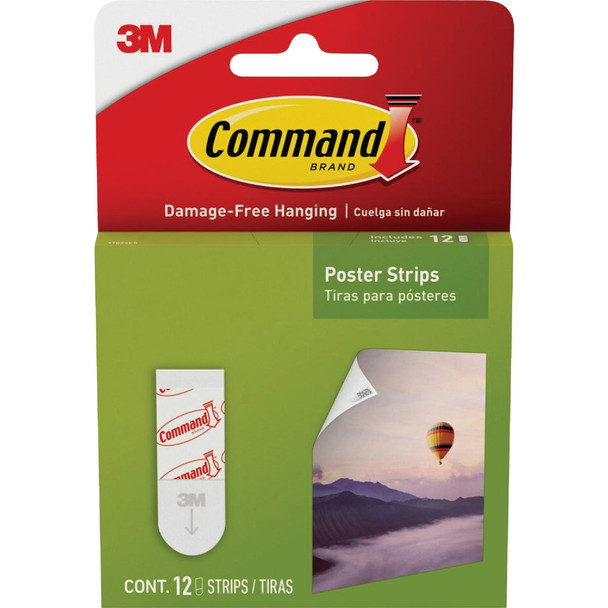 Command Poster Strips, 12 Strips 17024ES