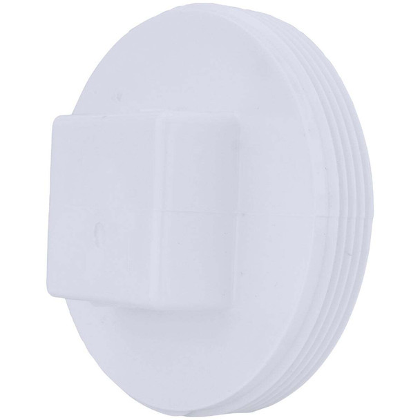 Charlotte Pipe 4 In. Schedule 40 DWV Cleanout PVC Plug PVC 00106  1200HA