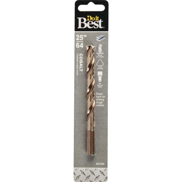 Do it Best 25/64 In. Cobalt Drill Bit 250891DB
