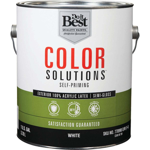 Color Solutions Ext S/G White Paint CS49W0701-16