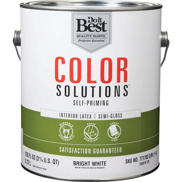 Color Solutions Int S/G Bright Wht Paint CS48W0726-16
