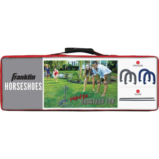 Franklin 24 In. Steel Official Size Family Horseshoe Set 50021