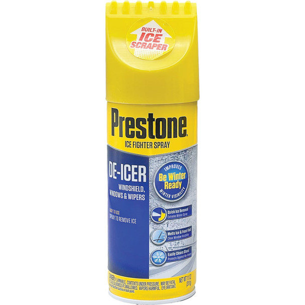 Prestone 11 Oz. Aerosol Windshield De-icer AS242P