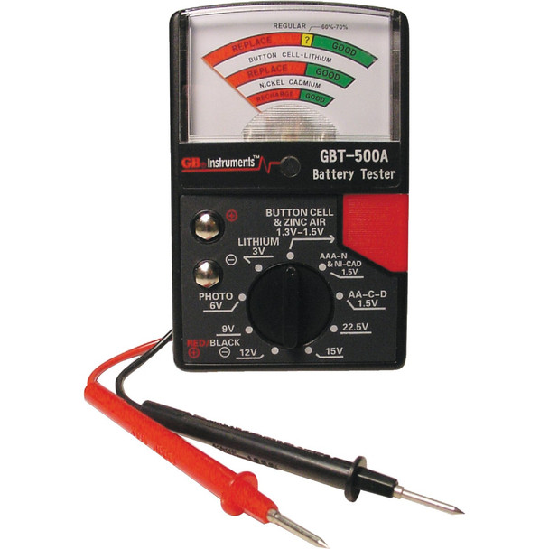 Gardner Bender Button Cell Analog Battery Tester GBT-500A