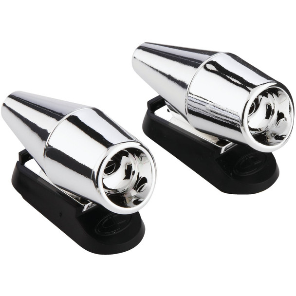Custom Accessories Chrome Deer Alert (2-Pack) 17381
