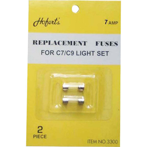 Home Impressions 7A Glass Christmas Light Set Fuses (2-Pack) KT-2024-B10