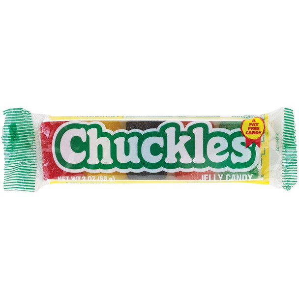 Chuckles Assorted Fruit Flavors 2 Oz. Jelly Candy 110418 Pack of 24