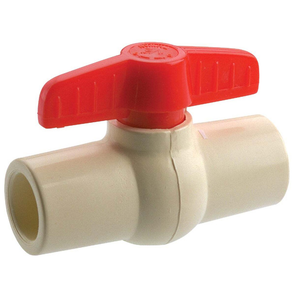 ProLine 3/4 In. Solvent x 3/4 In. Solvent CPVC Ball Valve 107-124