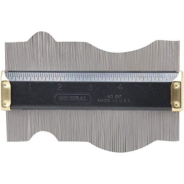General Tools 3-1/2 In. x 6 In. Contour Gauge 837