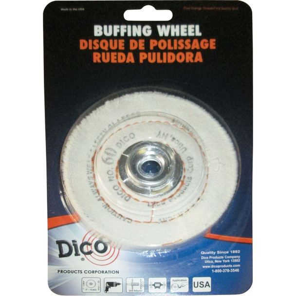 Dico 4 In. x 1/2 In. Buffing Wheel 7000120