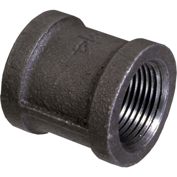 B&K 1/2 In. Malleable Black Iron Coupling 521-203HN