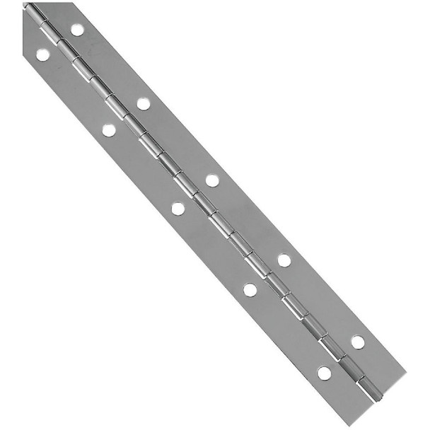 National Hardware 1-1/2 In. x 12 In. Stainless Steel Continuous Hinge N266-932
