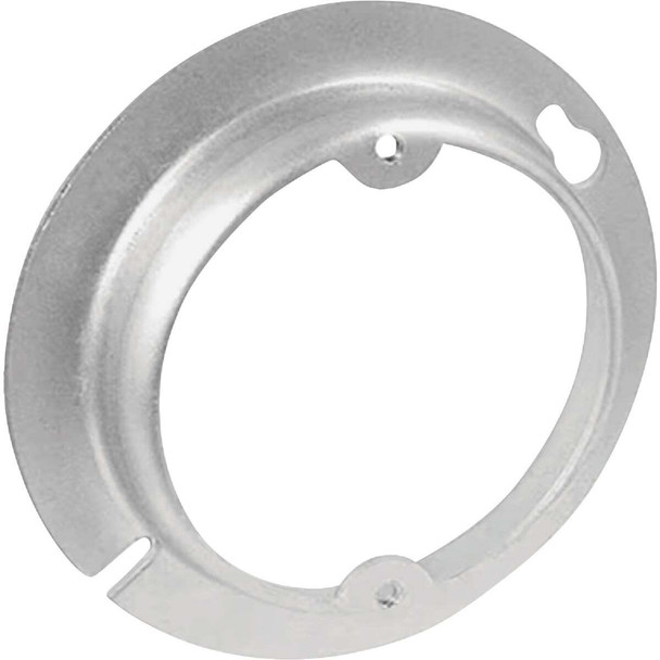 Southwire 1/2 In. x 4 In. Open Round Steel Raised Cover 54C3-UPC