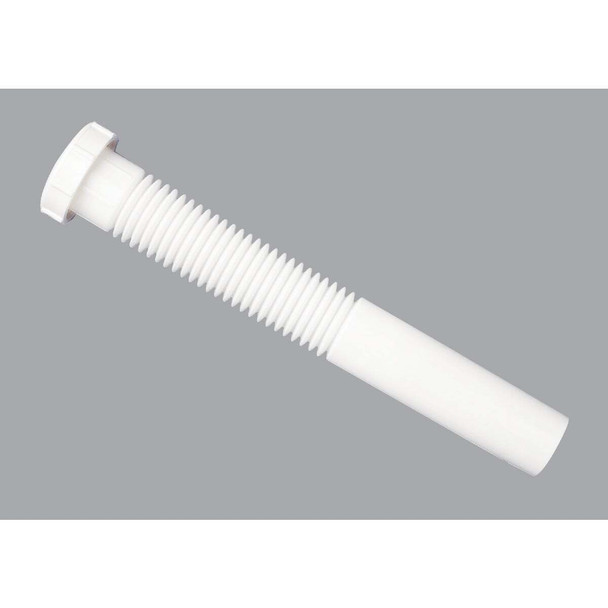 Do it Best 1-1/4 In. x 9 In. White Plastic Extension Tube DIB812-5